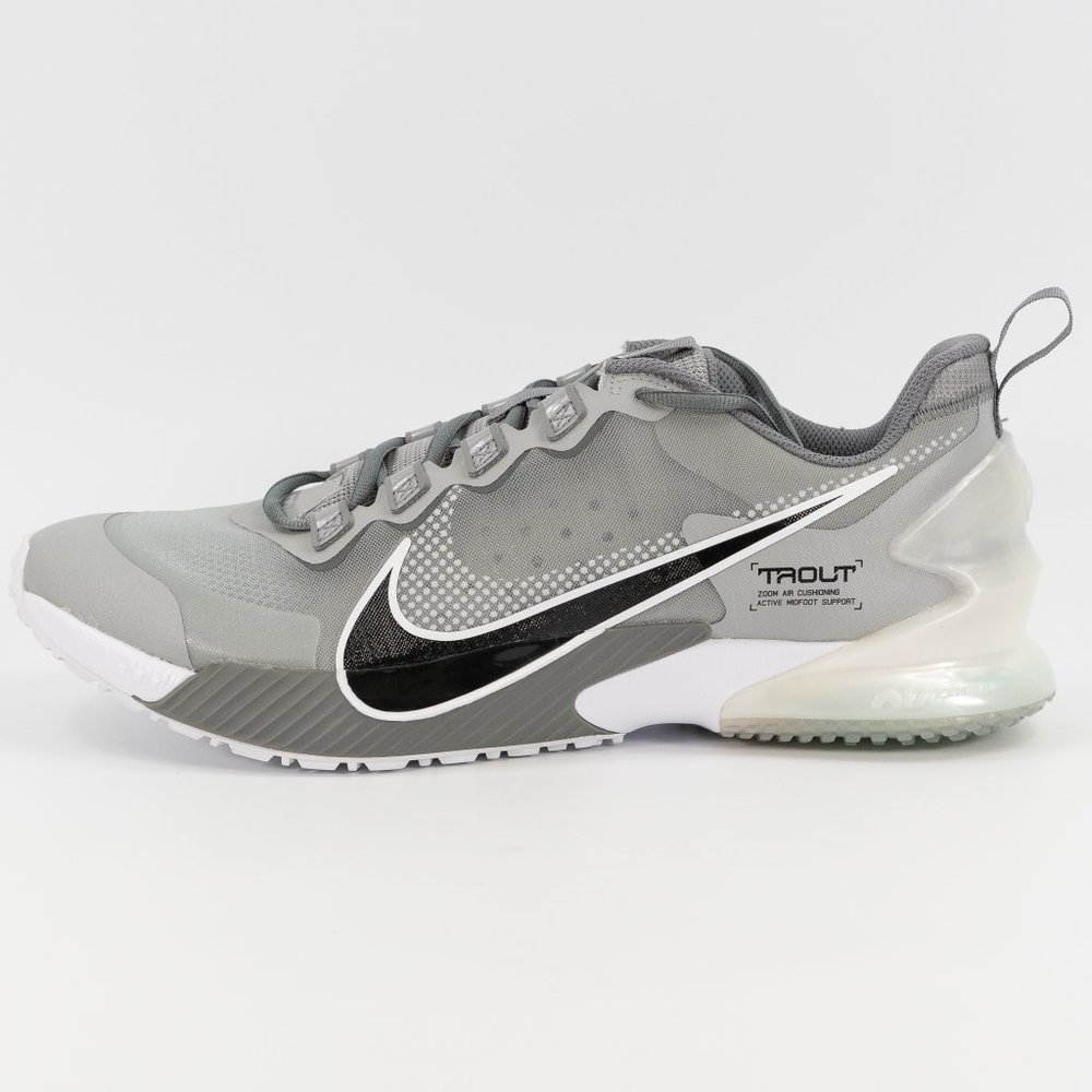 Nike Force Zoom Trout LTD TF 'Light Smoke Grey' CZ5916-003 size 12.5 - Picture 5 of 8